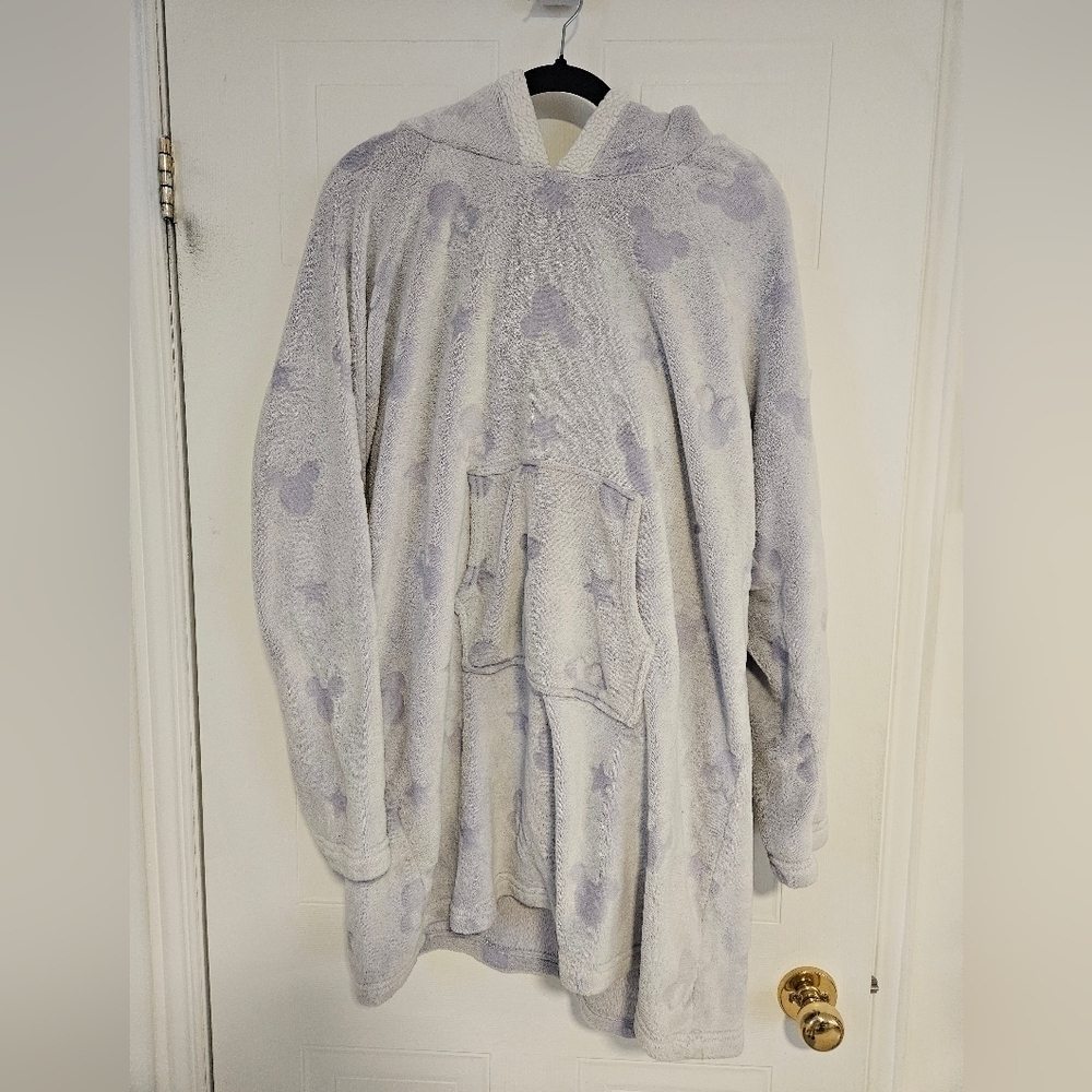 Walt Disney Womens Minnie Mouse Fleece Lounge Hoodie XXL plus Size Oversized